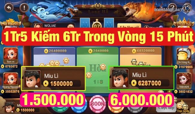 Cách chơi rồng hổ bất bại, thắng lớn tại Bong88 3 Cách chơi rồng hổ bất bại, thắng lớn tại Bong88