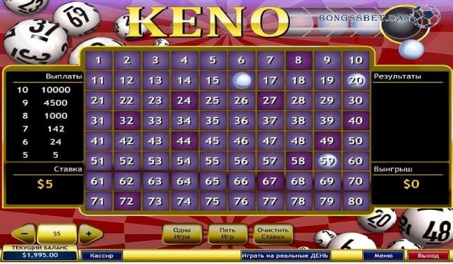 Keno là gì và các thông tin xoay quanh cho người chơi 3 Keno là gì và các thông tin xoay quanh cho người chơi